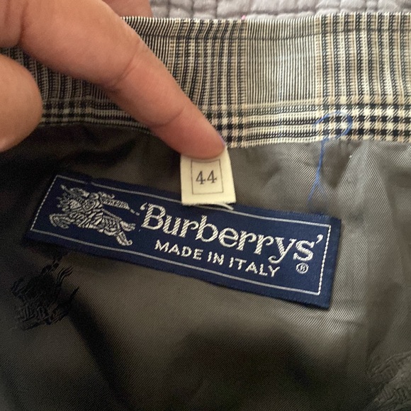 Vintage Burberry Pleated Skirt - Picture 2 of 6